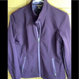 Eddie Bauer FullZip S Purple lightweight Jacket